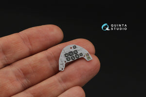 Quinta Studio QD32248 German WWII Cockpit instrument gauges 3D-Printed &amp;amp; coloured Interior on decal paper (All Kits) 1/32 – zdjęcie 6