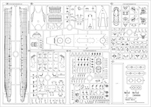 Pontos 70003R1 IJN Battleship Yamato 1941 1/700 – image 4