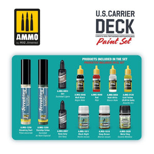 AMMO of Mig Jimenez 7457 U.S. Carrier Deck Paint Super Pack Set – zdjęcie 3