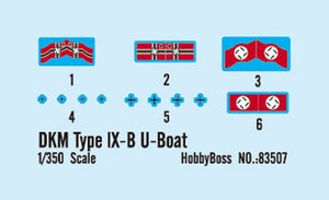 Hobby Boss 83507 DKM Type lX-B U-Boat 1/350 – zdjęcie 2