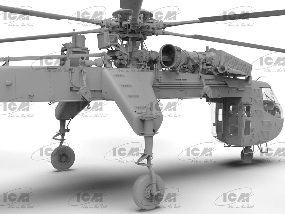 ICM 53054 Sikorsky CH-54A Tarhe US heavy helicopter 1/35 – zdjęcie 24