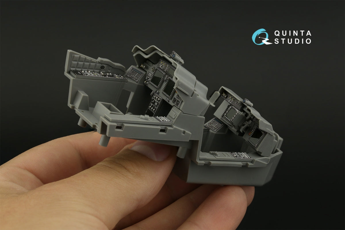 Quinta Studio QDS-35073 AH-64D/E 3D-Printed &amp;amp; colored Interior on decal paper (Meng) (small version) 1/35 – image 9