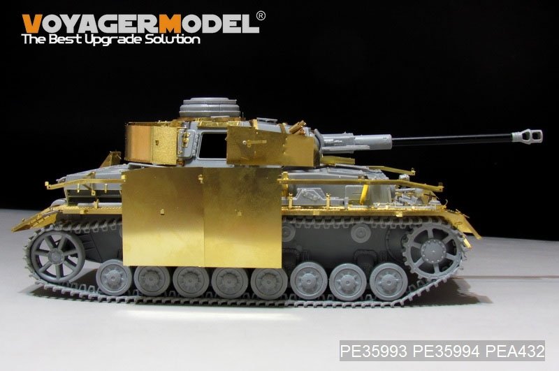 Voyager Model PE35993 WWII German Pz.Kpfw.IV Ausf.G（LateProduction）Basic For Border 35001 1/35 – zdjęcie 8