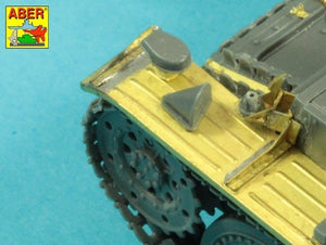 Aber 48041 Pz.Kpfw..38 (t) Ausf. E/F/G Niemiecki czołg Pz.38 (t) cz.2-błotniki / German tank Pz.Kpfw. 38 (t) Ausf.. E/F/G Vol.2-Fenders 1/48 – zdjęcie 12