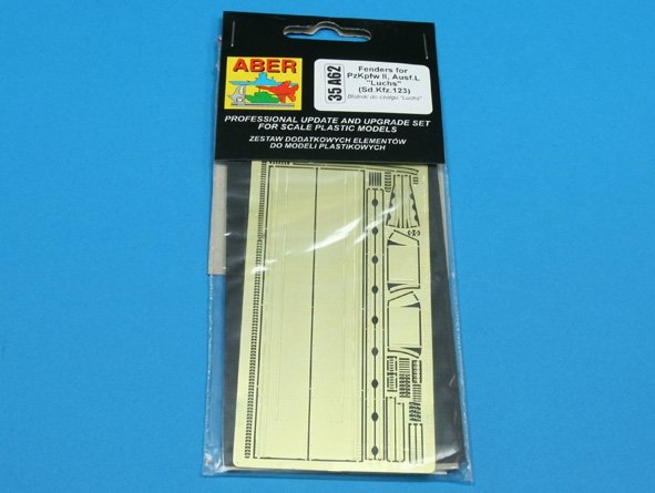 Aber 35A062 Fenders for Panzer II, Ausf.L - Luchs (1/35) – image 3