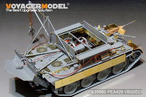 Voyager Model PE35980 WWII German Bergepanther Ausf.A (Late type,Panther G tool holders) Basic For TAKOM 2101 1/35 – imagen 10