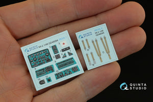 Quinta Studio QD48005 La-5 3D-Printed &amp;amp; coloured Interior on decal paper (for Zvezda kit) 1/48 – Bild 5