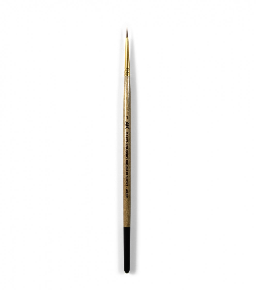 AK Interactive AK851 MARTA KOLINSKY BRUSH #1 SHORT – image 4