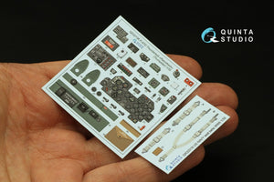 Quinta Studio QD32136 P-47D Razorback 3D-Printed &amp;amp; coloured Interior on decal paper (Trumpeter) 1/32 – zdjęcie 4