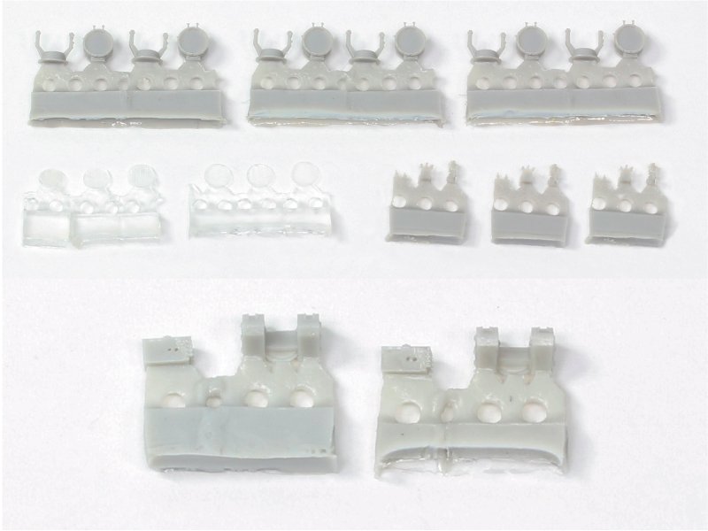 Pontos 37025FB IJN Musashi 1944 Detail up set Advanced Coal Black deck 1/350 – immagine 10