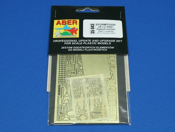Aber 35043 Sturmtiger 38 cm RW61 Assault Mortal czesc 1 (TAM,ITA) 1/35 – zdjęcie 3