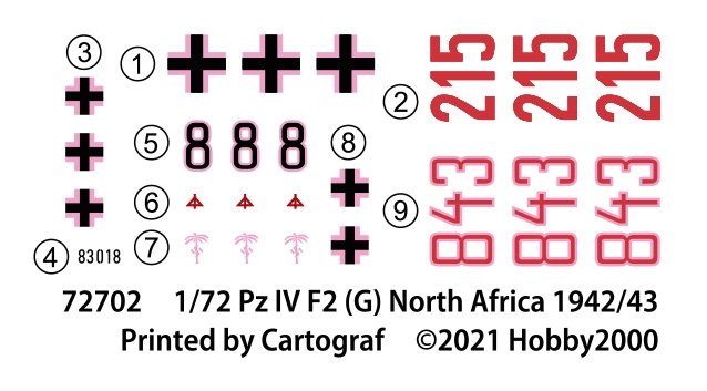 Hobby 2000 72702 Pz.Kpfw.IV Ausf.F2 (G) North Africa 1942 – DRAGON + CARTOGRAF 1/72 – image 3