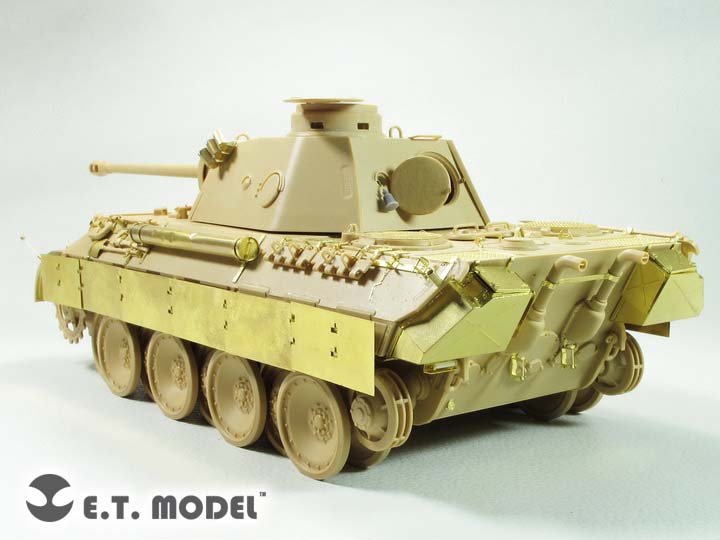 E.T. Model E35-242 WWII German Panther D Basic (For TAMIYA Kit) 1/35 – Bild 3