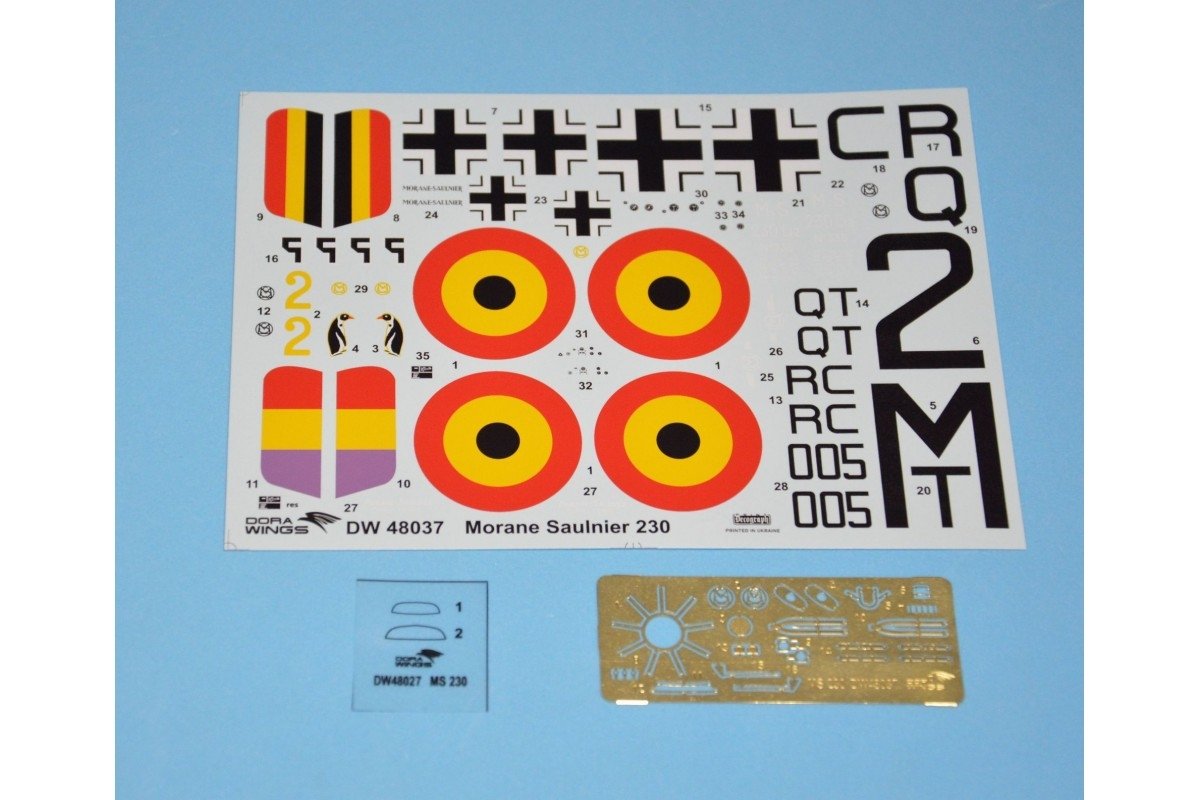Dora Wings 48037 Morane-Saulnier 230 (Foreign Service) 1/48 – zdjęcie 4