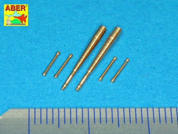 Aber A72 009 B wing (2 variant) armament for British fighterSpitfire Mk.I to V; Hispano 20mm x 2 (2 variant); Browning .30 tips x 4 1/72 – zdjęcie 2
