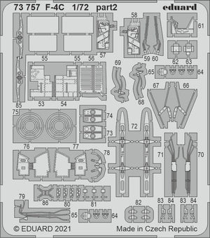 Eduard 73757 F-4C FINE MOLDS 1/72 – zdjęcie 3