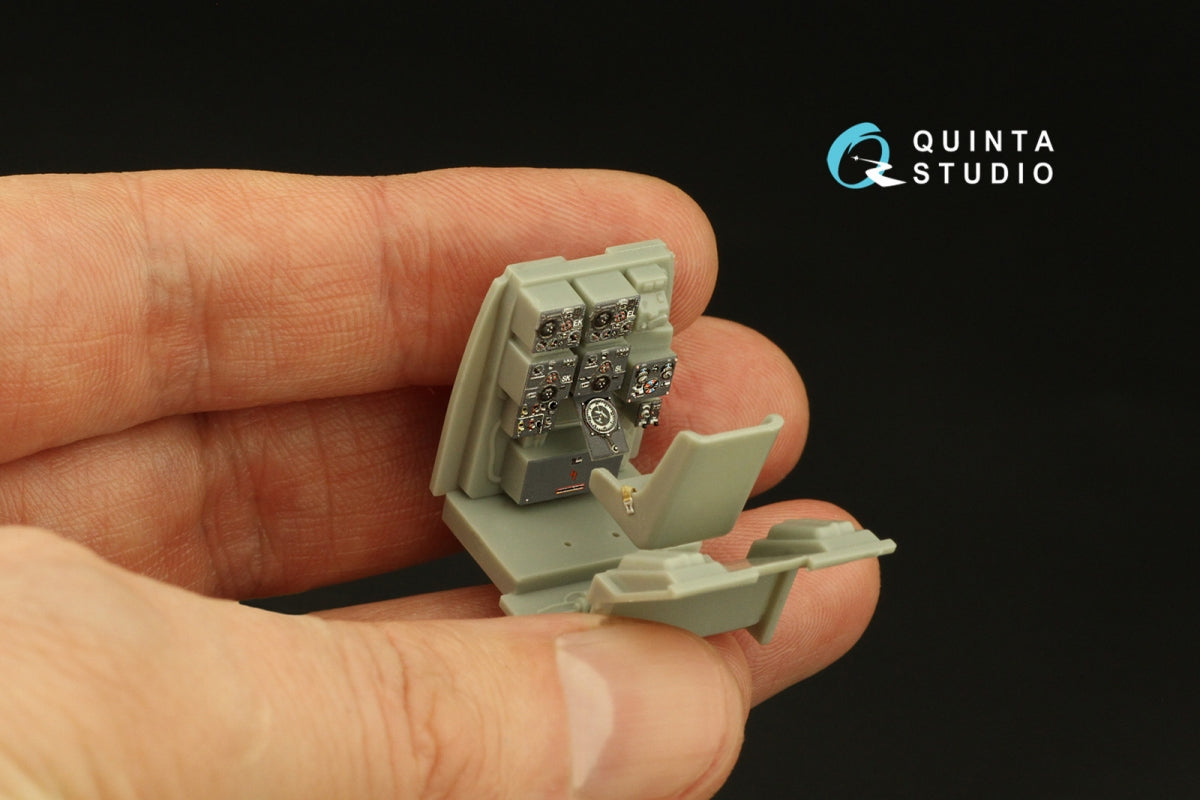 Quinta Studio QD48353 Me 410 3D-Printed &amp;amp; colored Interior on decal paper (Meng) 1/48 – image 7