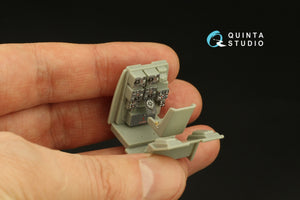 Quinta Studio QD48353 Me 410 3D-Printed &amp;amp; colored Interior on decal paper (Meng) 1/48 – image 7