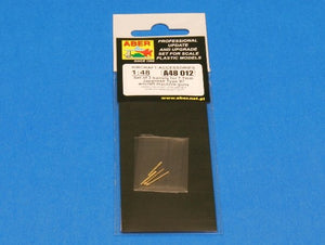 Aber A48 012 Set of 2 barrels for Japanese 7,7 mm Type 97 aircraft machine guns 1/48 – zdjęcie 3