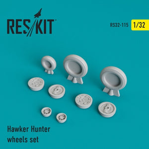 RESKIT RS32-0115 Hawker Hunter wheels set 1/32