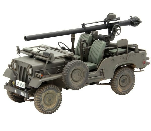 Fine Molds FM36 JGSDF Type 73 Light Truck (with 106mm gun) 1/35 – zdjęcie 2