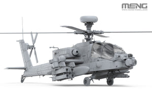 Meng Model QS-005S AH-64 D Saraf - Heavy Attack Helicopter (Israeli Air Force) with Figures 1/35 – zdjęcie 2