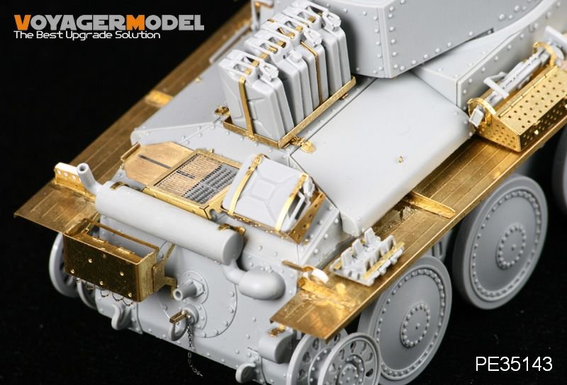 Voyager Model PE35143 WWII Pzkpfw 38t AusfG (For DRAGON 6290) 1/35 – zdjęcie 4