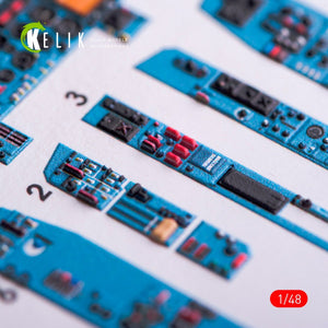 KELIK K48025 SU-24 INTERIOR 3D DECALS FOR TRUMPETER KIT 1/48 – zdjęcie 6