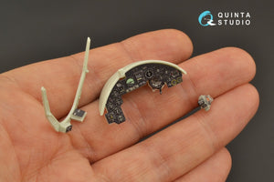 Quinta Studio QD32114 Ju 88A-4 3D-Printed &amp;amp; colored Interior on decal paper (Revell) 1/32 – image 5