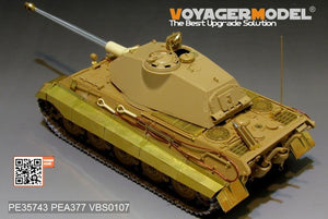Voyager Model PE35743 WWII German King Tiger (Porsche Turret) （For TAMIYA 35169） 1/35 – zdjęcie 3