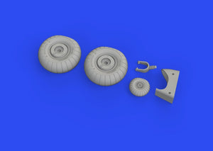 Eduard 648608 Do 17Z wheels for EDUARD/ICM 1/48 – image 3
