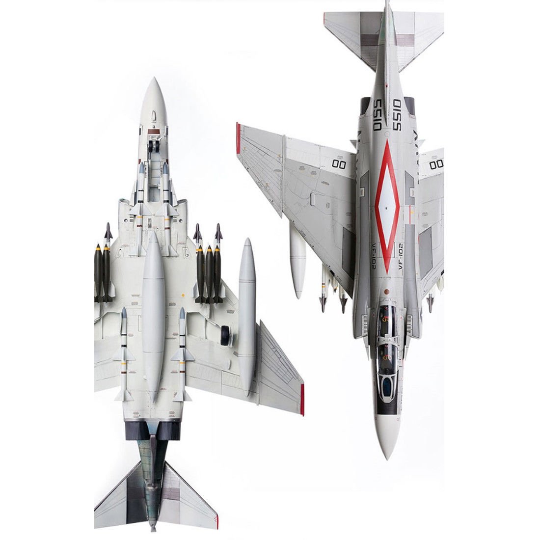 Academy 12323 USN F-4J VF-102 Diamondbacks 1/48 – zdjęcie 6