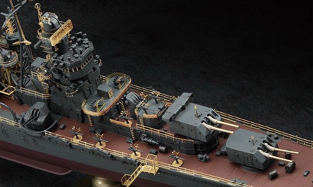 Hasegawa QG38 (72138) IJN Light Cruiser Agano Class Detail Up Parts Basic B 1/350 – image 4