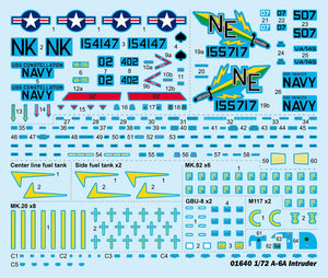 Trumpeter 01640 Grumman A-6A/E Intruder 1/72 – zdjęcie 4