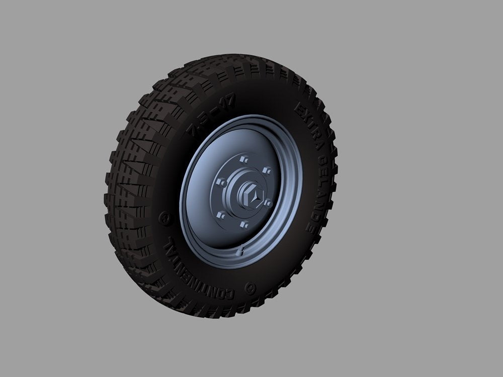 Panzer Art RE35-424 Mercedes G4 road wheels (Gelande pattern) 1/35 – zdjęcie 2