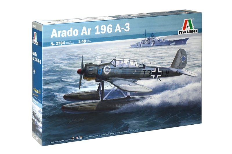 Italeri 2784 ARADO AR 196 A-3 1/48