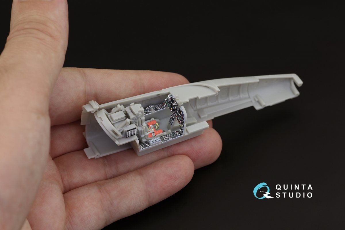 Quinta Studio QD48257 F-20 Tigershark 3D-Printed &amp;amp; colored Interior on decal paper (Freedom Model) 1/48 – image 10