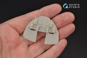 Intérieur imprimé en 3D et coloré sur papier décalcomanie Quinta Studio QD32059 Me-262A (pour maquette Trumpeter) 1/32 – image 8