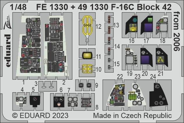 Eduard BIG49366 F-16C Block 42 from 2006 KINETIC MODEL 1/48 – image 5