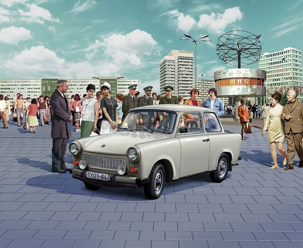 Revell 05630 60th Anniversary Trabant 601 Exclusive Edition (Incl. Book) 1/24 – zdjęcie 2