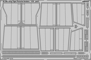 Eduard BIG3594 King Tiger Porsche 1/35 MENG – zdjęcie 5