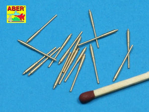 Aber 350L-14 Set of 16 pcs 105 mm SFLAK barrels SKC/33nt used in C/37 mount for German war ships 1/350 – zdjęcie 2