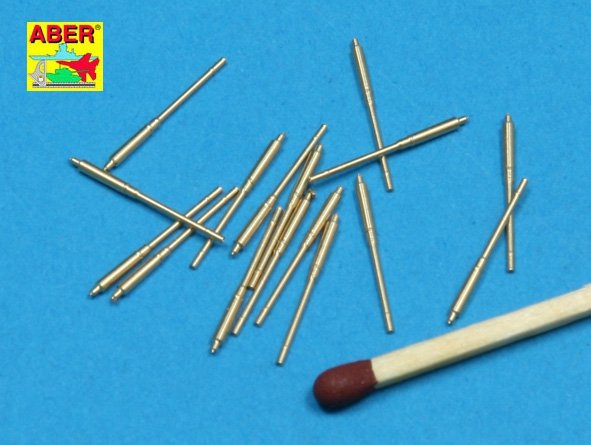 Aber 350L-14 Set of 16 pcs 105 mm SFLAK barrels SKC/33nt used in C/37 mount for German war ships 1/350 – zdjęcie 2
