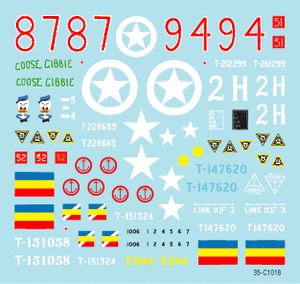 Star Decals 35-C1018 British Special Shermans 1/35 – zdjęcie 3