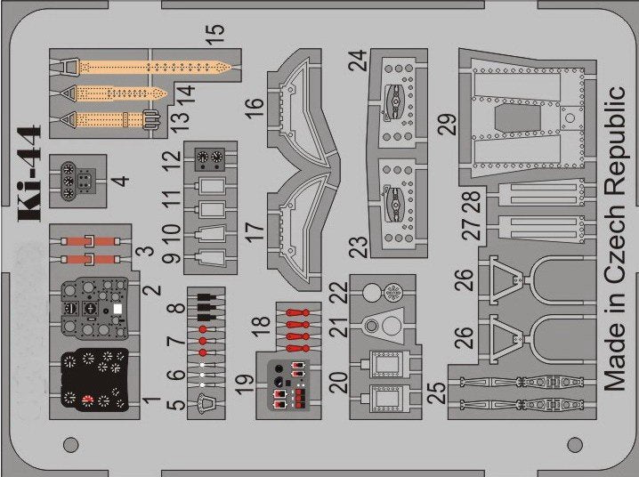 Sword 72047 KI 44 II Shóki (Tojo) 1/72 – immagine 4