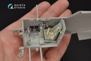 Quinta Studio QD32053 Bf 109E-4 3D-Printed &amp;amp; colored Interior on decal paper (for Cyber-hobby/Dragon kit) 1/32 – image 7