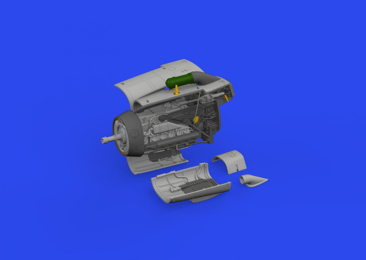 Eduard 672350 Bf 109F engine PRINT EDUARD 1/72 – zdjęcie 2