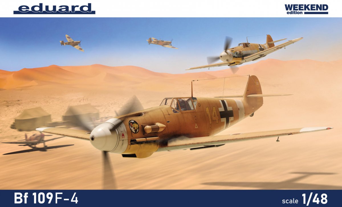 Eduard 84188 Bf 109F-4 Weekend edition 1/48 – immagine 2