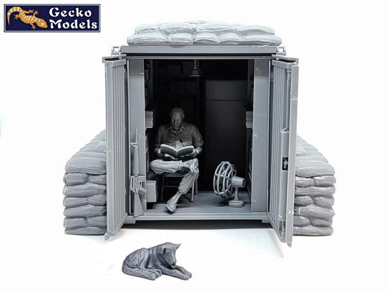 Gecko Models 35GM0118 Mini Shop in US Military Base (Vietnam War Era) 1/35 – zdjęcie 5