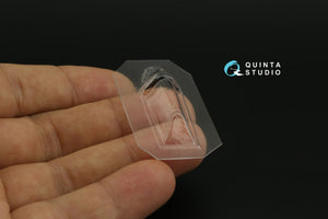 Quinta Studio QC72122 P-47D Thunderbolt Razorback vacuumed clear canopy (Tamiya) 1/72 – image 5